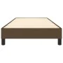 Brown fabric bed frame 90x200 cm by vidaXL, Beds and slatted bases - Ref: Foro24-3120487, Price: 73,92 €, Discount: %