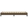 Brown fabric bed frame 90x200 cm by vidaXL, Beds and slatted bases - Ref: Foro24-3120487, Price: 69,22 €, Discount: %