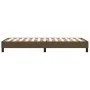 Brown fabric bed frame 90x200 cm by vidaXL, Beds and slatted bases - Ref: Foro24-3120487, Price: 73,92 €, Discount: %