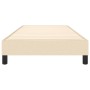 Cream fabric bed frame 90x190 cm by vidaXL, Beds and slatted bases - Ref: Foro24-3120481, Price: 86,84 €, Discount: %