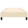 Estructura de cama de tela color crema 90x190 cm de vidaXL, Camas y somieres - Ref: Foro24-3120481, Precio: 85,29 €, Descuent...