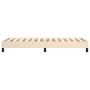 Cream fabric bed frame 90x190 cm by vidaXL, Beds and slatted bases - Ref: Foro24-3120481, Price: 86,84 €, Discount: %