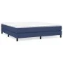 Blauer Stoffbettrahmen 160x200 cm von vidaXL, Betten und Lattenroste - Ref: Foro24-3120530, Preis: 102,67 €, Rabatt: %