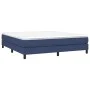Blauer Stoffbettrahmen 160x200 cm von vidaXL, Betten und Lattenroste - Ref: Foro24-3120530, Preis: 102,67 €, Rabatt: %