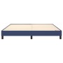 Estructura de cama de tela azul 160x200 cm de vidaXL, Camas y somieres - Ref: Foro24-3120530, Precio: 104,19 €, Descuento: %