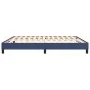 Blauer Stoffbettrahmen 160x200 cm von vidaXL, Betten und Lattenroste - Ref: Foro24-3120530, Preis: 102,67 €, Rabatt: %