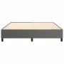 Estructura de cama de cuero sintético gris 200x200 cm de vidaXL, Camas y somieres - Ref: Foro24-3121063, Precio: 150,10 €, De...