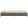 Estructura de cama de cuero sintético gris 200x200 cm de vidaXL, Camas y somieres - Ref: Foro24-3121063, Precio: 150,10 €, De...