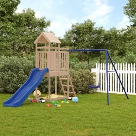 Outdoor playground made of solid pine wood by vidaXL, Swings and play structures - Ref: Foro24-3155876, Price: 345,99 €, Disc...