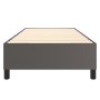 Gray synthetic leather bed frame 80x200 cm by vidaXL, Beds and slatted bases - Ref: Foro24-3121015, Price: 89,31 €, Discount: %