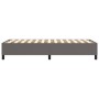 Gray synthetic leather bed frame 80x200 cm by vidaXL, Beds and slatted bases - Ref: Foro24-3121015, Price: 89,31 €, Discount: %