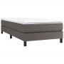 Graues Kunstlederbettgestell 80x200 cm von vidaXL, Betten und Lattenroste - Ref: Foro24-3120668, Preis: 75,26 €, Rabatt: %