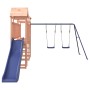 Douglas-Massivholz-Außenspielplatz von vidaXL, Schaukeln und Spielgeräte - Ref: Foro24-3155886, Preis: 536,71 €, Rabatt: %