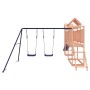 Douglas-Massivholz-Außenspielplatz von vidaXL, Schaukeln und Spielgeräte - Ref: Foro24-3155886, Preis: 536,71 €, Rabatt: %