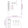 Douglas-Massivholz-Außenspielplatz von vidaXL, Schaukeln und Spielgeräte - Ref: Foro24-3155886, Preis: 536,71 €, Rabatt: %