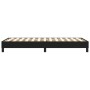 Bettgestell aus schwarzem Kunstleder, 100 x 200 cm von vidaXL, Betten und Lattenroste - Ref: Foro24-3120682, Preis: 78,12 €, ...