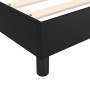 Bettgestell aus schwarzem Kunstleder, 100 x 200 cm von vidaXL, Betten und Lattenroste - Ref: Foro24-3120682, Preis: 78,12 €, ...