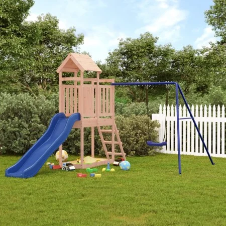 Douglas solid wood outdoor playground by vidaXL, Swings and play structures - Ref: Foro24-3155877, Price: 305,04 €, Discount: %