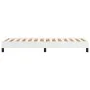 White synthetic leather bed frame 80x200 cm by vidaXL, Beds and slatted bases - Ref: Foro24-3120665, Price: 75,84 €, Discount: %