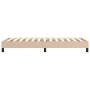 Bettgestell aus Cappuccino-Kunstleder, 100 x 200 cm von vidaXL, Betten und Lattenroste - Ref: Foro24-3120687, Preis: 92,95 €,...