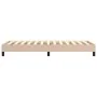 Cappuccino synthetic leather bed frame 100x200 cm by vidaXL, Beds and slatted bases - Ref: Foro24-3120687, Price: 89,60 €, Di...