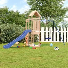Spielplatz im Freien aus massivem Kiefernholz von vidaXL, Schaukeln und Spielgeräte - Ref: Foro24-3155891, Preis: 374,01 €, R...