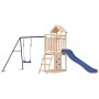 Spielplatz im Freien aus massivem Kiefernholz von vidaXL, Schaukeln und Spielgeräte - Ref: Foro24-3155891, Preis: 386,18 €, R...