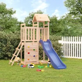Outdoor playground made of solid pine wood by vidaXL, Swings and play structures - Ref: Foro24-3155888, Price: 335,70 €, Disc...