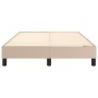 Bettgestell aus Cappuccino-Kunstleder, 120 x 200 cm von vidaXL, Betten und Lattenroste - Ref: Foro24-3120693, Preis: 117,38 €...