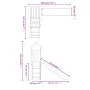 Outdoor playground made of solid pine wood by vidaXL, Swings and play structures - Ref: Foro24-3155888, Price: 335,70 €, Disc...