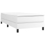 Bettgestell aus weißem Kunstleder, 90 x 190 cm von vidaXL, Betten und Lattenroste - Ref: Foro24-3120671, Preis: 92,01 €, Raba...