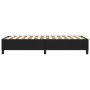 Black synthetic leather bed frame 90x190 cm by vidaXL, Beds and slatted bases - Ref: Foro24-3121017, Price: 100,27 €, Discoun...