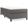Estructura de cama de cuero sintético gris 100x200 cm de vidaXL, Camas y somieres - Ref: Foro24-3121033, Precio: 94,48 €, Des...