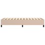 Cappuccino synthetic leather bed frame 80x200 cm by vidaXL, Beds and slatted bases - Ref: Foro24-3121016, Price: 83,33 €, Dis...