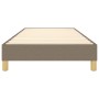 Taupe gray fabric bed frame 80x200 cm by vidaXL, Beds and slatted bases - Ref: Foro24-3120570, Price: 84,29 €, Discount: %