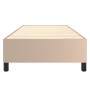 Estructura de cama cuero sintético color capuchino 90x190 cm de vidaXL, Camas y somieres - Ref: Foro24-3121022, Precio: 104,3...
