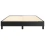 Black synthetic leather bed frame 140x190 cm by vidaXL, Beds and slatted bases - Ref: Foro24-3120694, Price: 97,45 €, Discoun...