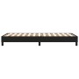 Black synthetic leather bed frame 90x200 cm by vidaXL, Beds and slatted bases - Ref: Foro24-3120676, Price: 75,38 €, Discount: %