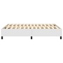 Bettgestell aus weißem Kunstleder, 140 x 190 cm von vidaXL, Betten und Lattenroste - Ref: Foro24-3121042, Preis: 122,75 €, Ra...