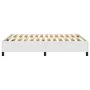 Estructura de cama de cuero sintético blanco 140x190 cm de vidaXL, Camas y somieres - Ref: Foro24-3121042, Precio: 123,02 €, ...