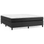 Black synthetic leather bed frame 180x200 cm by vidaXL, Beds and slatted bases - Ref: Foro24-3121059, Price: 138,33 €, Discou...