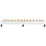 Bettgestell aus weißem Kunstleder, 100 x 200 cm von vidaXL, Betten und Lattenroste - Ref: Foro24-3120683, Preis: 72,59 €, Rab...