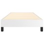 Bettgestell aus weißem Kunstleder, 90 x 200 cm von vidaXL, Betten und Lattenroste - Ref: Foro24-3120677, Preis: 77,42 €, Raba...