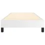 Estructura de cama de cuero sintético blanco 90x200 cm de vidaXL, Camas y somieres - Ref: Foro24-3120677, Precio: 74,60 €, De...