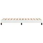 Bettgestell aus weißem Kunstleder, 90 x 200 cm von vidaXL, Betten und Lattenroste - Ref: Foro24-3120677, Preis: 74,80 €, Raba...