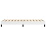 Bettgestell aus weißem Kunstleder, 90 x 200 cm von vidaXL, Betten und Lattenroste - Ref: Foro24-3120677, Preis: 77,42 €, Raba...
