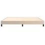 Cappuccino synthetic leather bed frame 200x200 cm by vidaXL, Beds and slatted bases - Ref: Foro24-3120723, Price: 122,60 €, D...