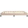 Cappuccino synthetic leather bed frame 200x200 cm by vidaXL, Beds and slatted bases - Ref: Foro24-3120723, Price: 122,60 €, D...