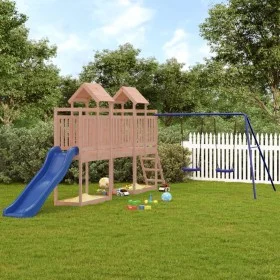 Outdoor solid Douglas wood playground by vidaXL, Swings and play structures - Ref: Foro24-3155883, Price: 625,30 €, Discount: %