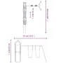 Outdoor solid Douglas wood playground by vidaXL, Swings and play structures - Ref: Foro24-3155883, Price: 625,30 €, Discount: %